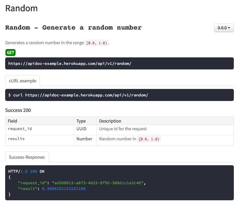 Generate and host your API documentation for free with open-source tools